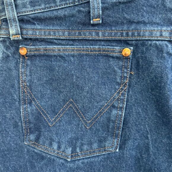 Wrangler Men's Straight Jeans - Blue 36 x 40 - Picture 4 of 5